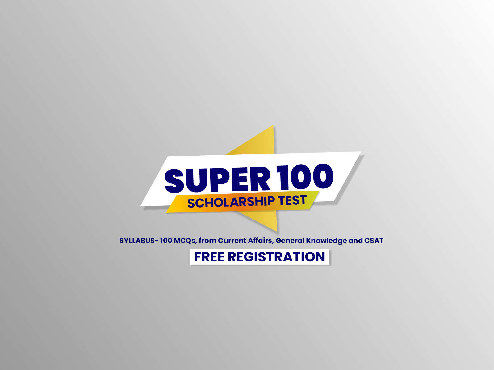 Super 100 Scholarship Program